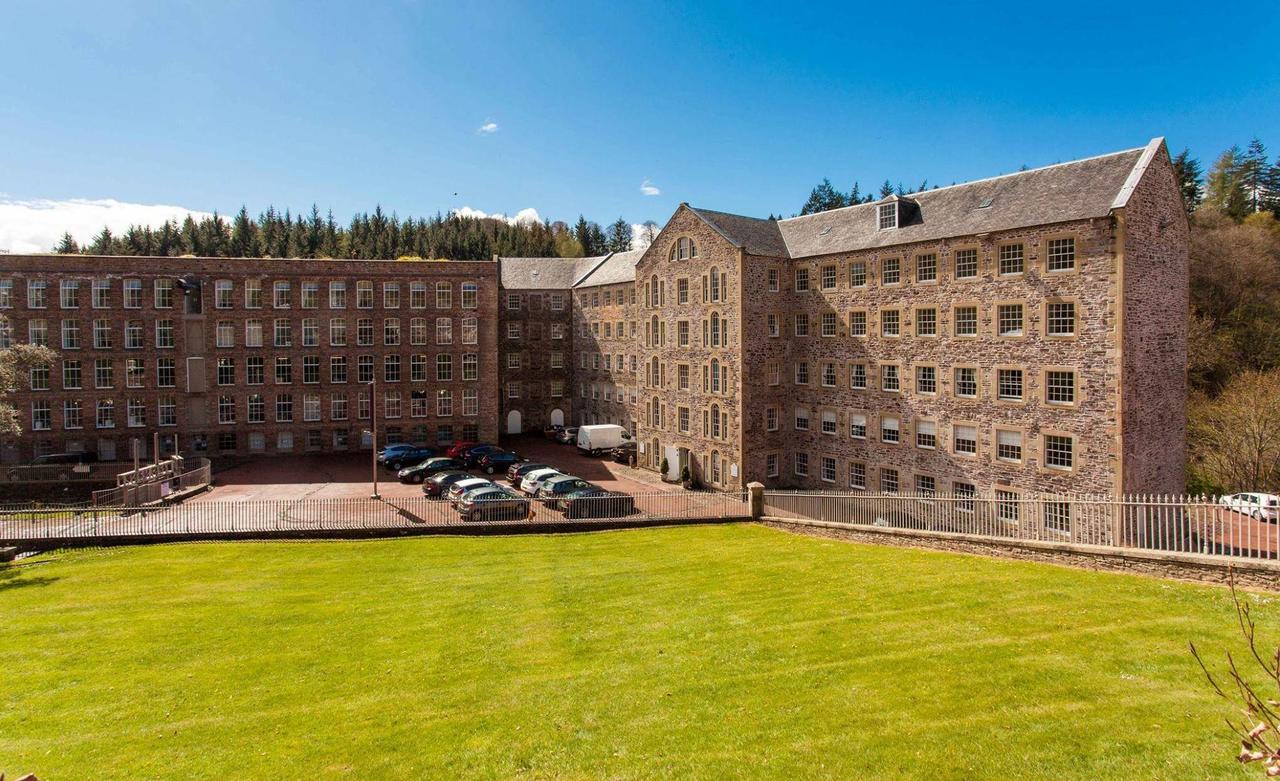 New Lanark Mill Hotel Exteriör bild